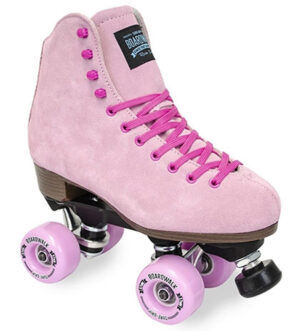 Boardwalk Pastel Artistic Roller Skates - Tea Berry