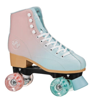 Roller Girl Lilly Blue & Pink Roller Skates