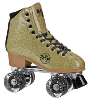 Rollr Grl Astra Gold Artistic Roller Skates