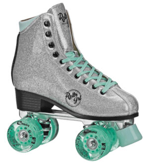 Rollr Grl Astra Silver Artistic Roller Skates