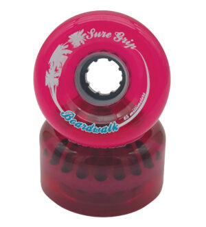 Sure-Grip Boardwalk Outdoor Wheels - Pink