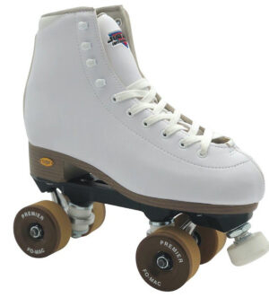 MacFame Indoor Roller Skates (White)